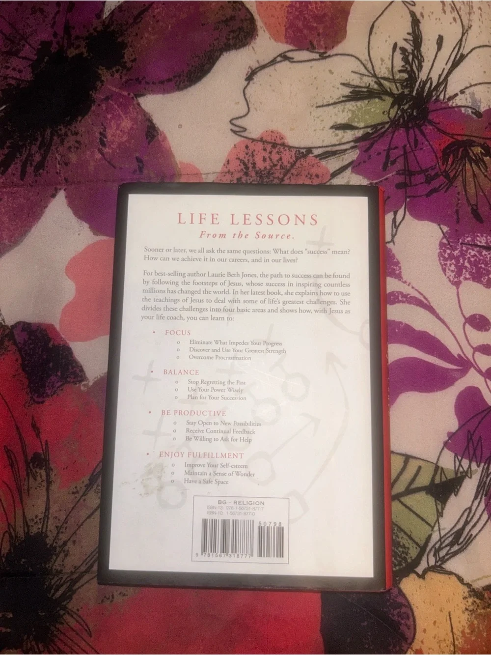 Jesus Life Coach by Laurie Beth Jones - White Cover